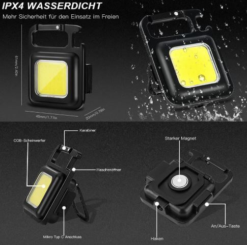 Mini Light Keychainسلسلة مفاتيح صغيرة مضيئة